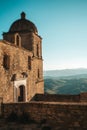 Hauntingly Beautiful Stock Photo of an Abandoned Italian Palazzo in the Ghost Town of Craco