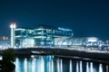 Hauptbahnhof in Berlin at night