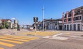 Hauptbahnhofplatz square in Solothurn, Switzerland