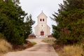 Haurvig Kirke near Hvide Sande in Denmark Royalty Free Stock Photo