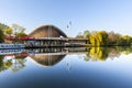 the Haus der Kulturen der Welt (House of World Cultures) in Berlin Royalty Free Stock Photo