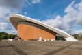 The Haus der Kulturen der Welt House of the World`s Cultures i Royalty Free Stock Photo