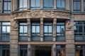 Haus der Seefahrt Building facade - Hamburg, Germany Royalty Free Stock Photo