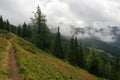 Landscape of Tauern Mountains, Austria