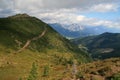 Landscape of Tauern Mountains, Austria