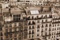 Haussman buildings in Paris Royalty Free Stock Photo