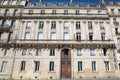 Haussmann architecture building in Bordeaux city french Royalty Free Stock Photo
