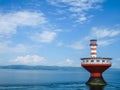 Haut-Fond Prince Lighthouse Royalty Free Stock Photo