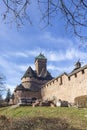 Haut-Koenigsbourg castle bulwark