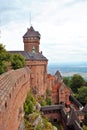 Haut Koenigsbourg castle Royalty Free Stock Photo