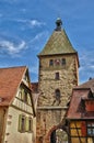 Haut Rhin, village of Bergheim in Alsace