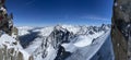 Panoramic view, Chamonix, Haute-Savoie, France, Plan de l\'Aiguille, relax, mountain, Mount Blanc, Aiguille du Midi