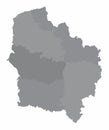 Hauts-de-France administrative map