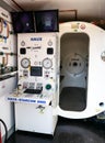 Haux Starcom 2000  modern diving pressure chamber Royalty Free Stock Photo