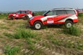 HAVAL H5 and H9 off-road vehicle in the sand