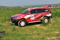 A HAVAL H5 off-road vehicle in the sand