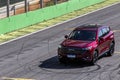 Haval ride on test drive on Interlagos autodrome