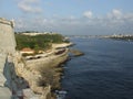 Havana Bay entrance with its defense cannons