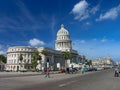 Havana Capitol on a sunny day. Cuba.