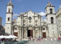 Havana Cathedral Royalty Free Stock Photo
