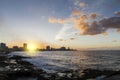 Havana Centro (Cuba) at Sunset