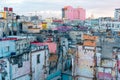 HAVANA, CUBA - APRIL 14, 2017: Authentic view of a abandoned house and street of Old Havana Royalty Free Stock Photo