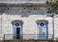 Havana, Cuba, August 2017 :A colorful house