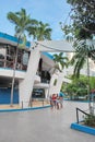 Havana, Cuba, August 17, 2016: Iconic Coppelia ice cream parlor on its 50th anniversary