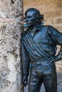 Havana, Cuba - December 12, 2016: Statue Antonio Gades at the P