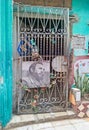 House Door in Havana, Cuba