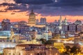 Havana, Cuba downtown skyline Royalty Free Stock Photo