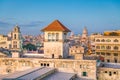 Havana, Cuba downtown skyline from the port Royalty Free Stock Photo