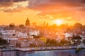 Havana, Cuba Downtown Sunset Skyline