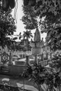 Havana, Cuba - 08 January 2013: The cemetery of Havana in Cuba