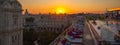 Havana, Cuba Ã¢â¬â 16 January, 2020: A scenic panoramic view of Havana Historic Center Havana Vieja and Capitolio at sunset from