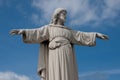 Havana, Cuba - January 31, 2018: Sculpture of Jesus Christ with spread arms