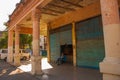 HAVANA, CUBA- MARCH 2018: landscape with a view of beautiful Cuban houses on a local street