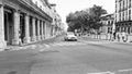 Havana, Cuba - May 02, 2019: Chevrolet Fleetmaster retro car at the crossroad