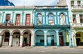 HAVANA, CUBA - OCTOBER 22, 2017: Havana Cityscape with Local Architecture and People. Cuba. Royalty Free Stock Photo