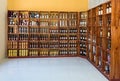 Lined up rum varieties in a sales shop in Havana Cuba - Serie Cuba Reportage