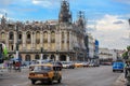 Havana Cuban capitol old antique building under renovation process