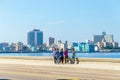 Havana Malecon - view of the Centre and Vedado