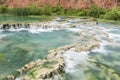 Havasu Creek Green Pools & Terraces Royalty Free Stock Photo