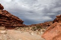 Havasupai Trail nesr Supai, Arizona. Royalty Free Stock Photo