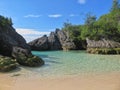Have a Beach to yourself at Jobson& x27;s Cove, Bermuda.
