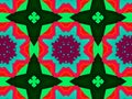 Geometric seamless background with shape abstract and kaleidoscope square repetition