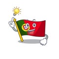 Have an idea flag portugal isolated in the character