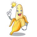 Have an idea tasty fresh banana mascot cartoon style