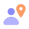 Have a look at premium icon of user location, geolocation vector