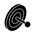 Have a look at this visually perfect icon of dartboard, target, aim, objective vector design Royalty Free Stock Photo
